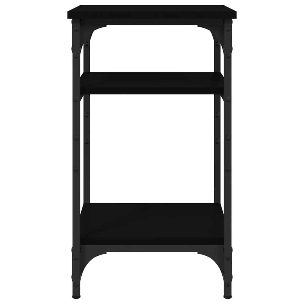 Side Table Black 35x30x60 cm Engineered Wood - Newstart Furniture
