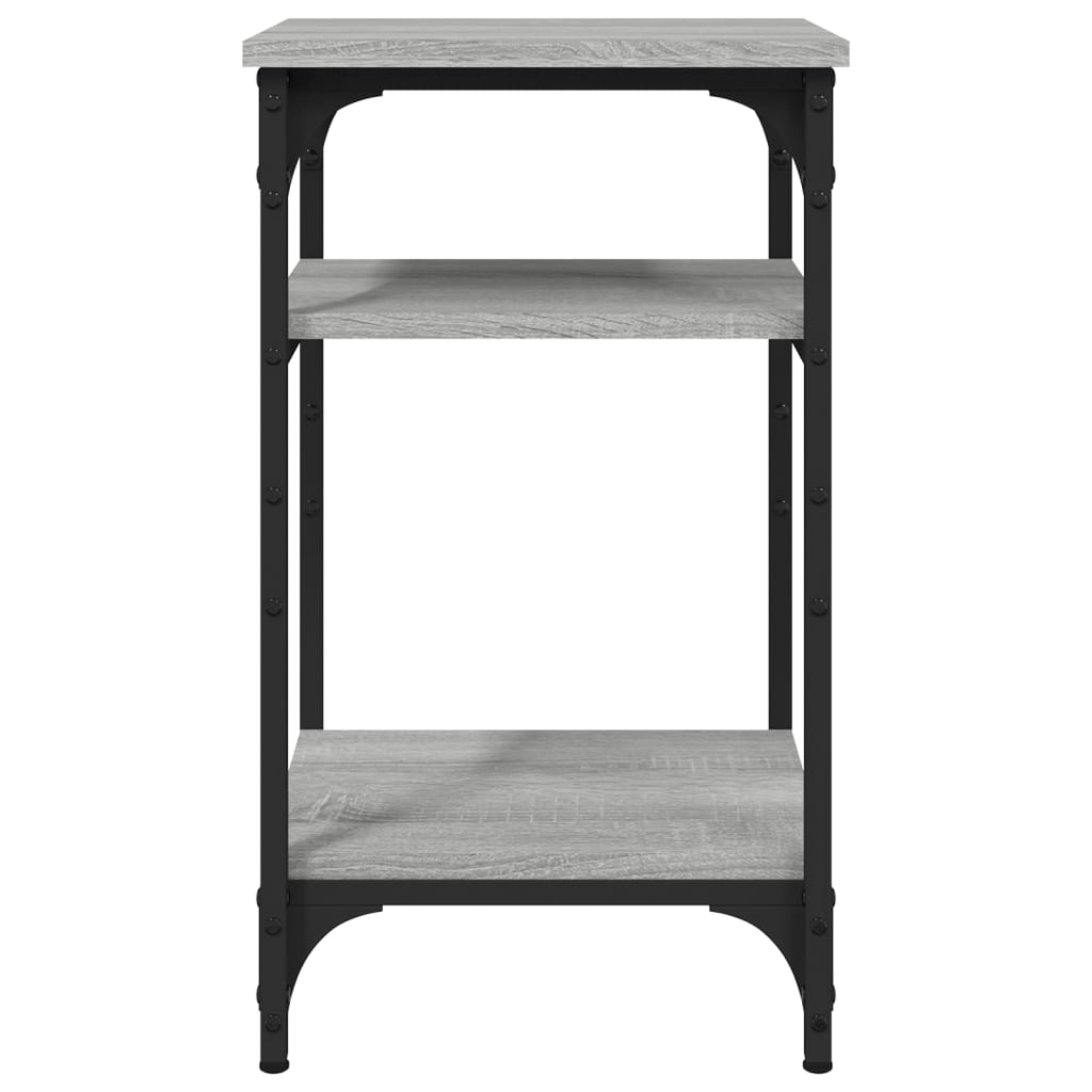 Side Table Grey Sonoma 35x30x60 cm Engineered Wood - Newstart Furniture