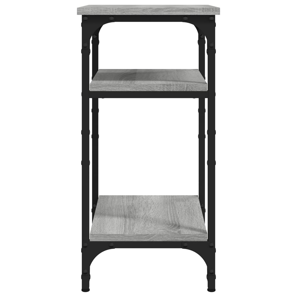 Side Table Grey Sonoma 35x30x60 cm Engineered Wood - Newstart Furniture