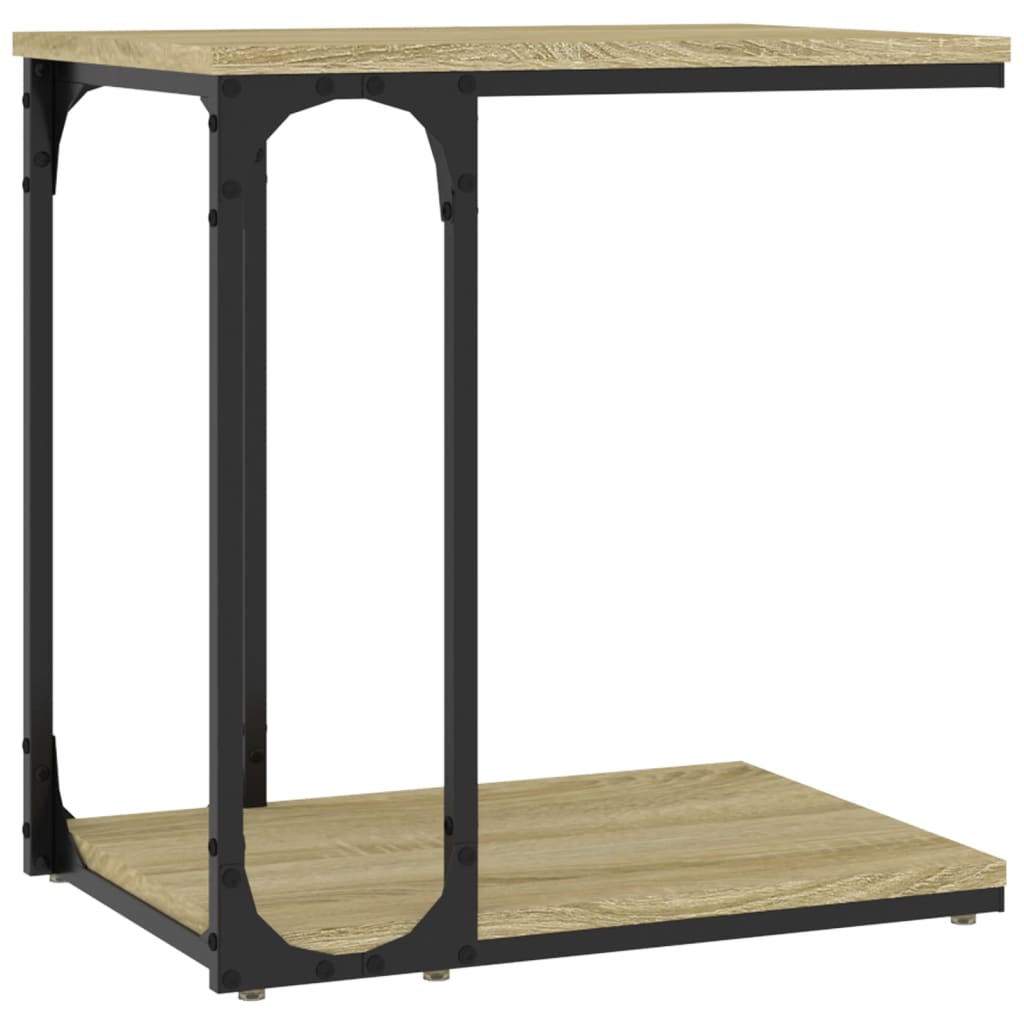 Side Table Sonoma Oak 50x35x52 cm Engineered Wood - Newstart Furniture