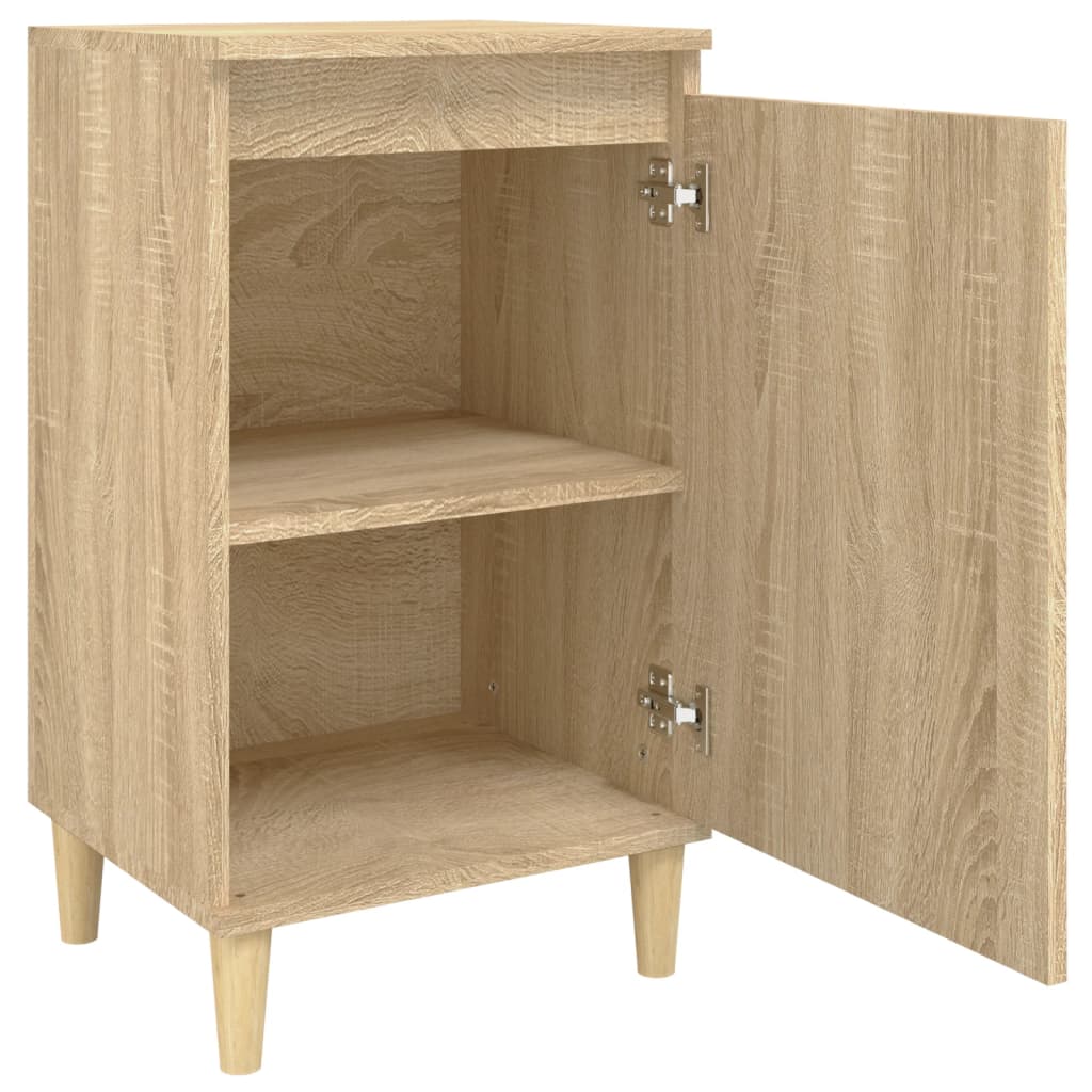 Bedside Cabinet Sonoma Oak 40x35x70 cm Engineered Wood - Newstart Furniture