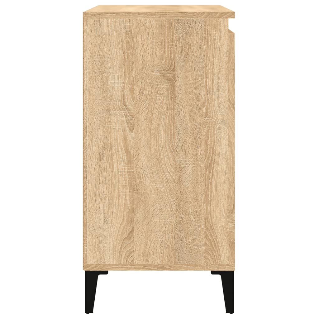 Bedside Cabinets 2 pcs Sonoma Oak 40x35x70 cm Engineered Wood - Newstart Furniture