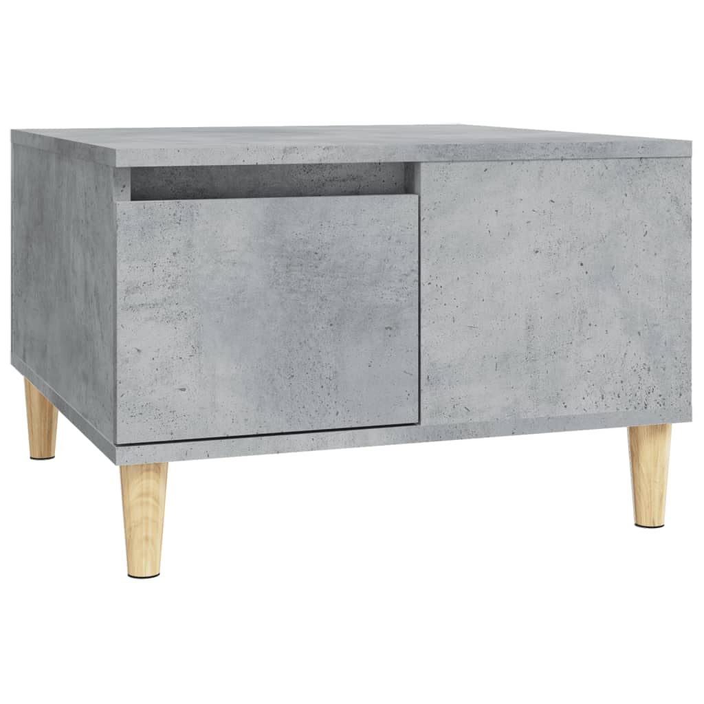 Coffee Table Concrete Grey 55x55x36.5 cm Engineered Wood - Newstart Furniture