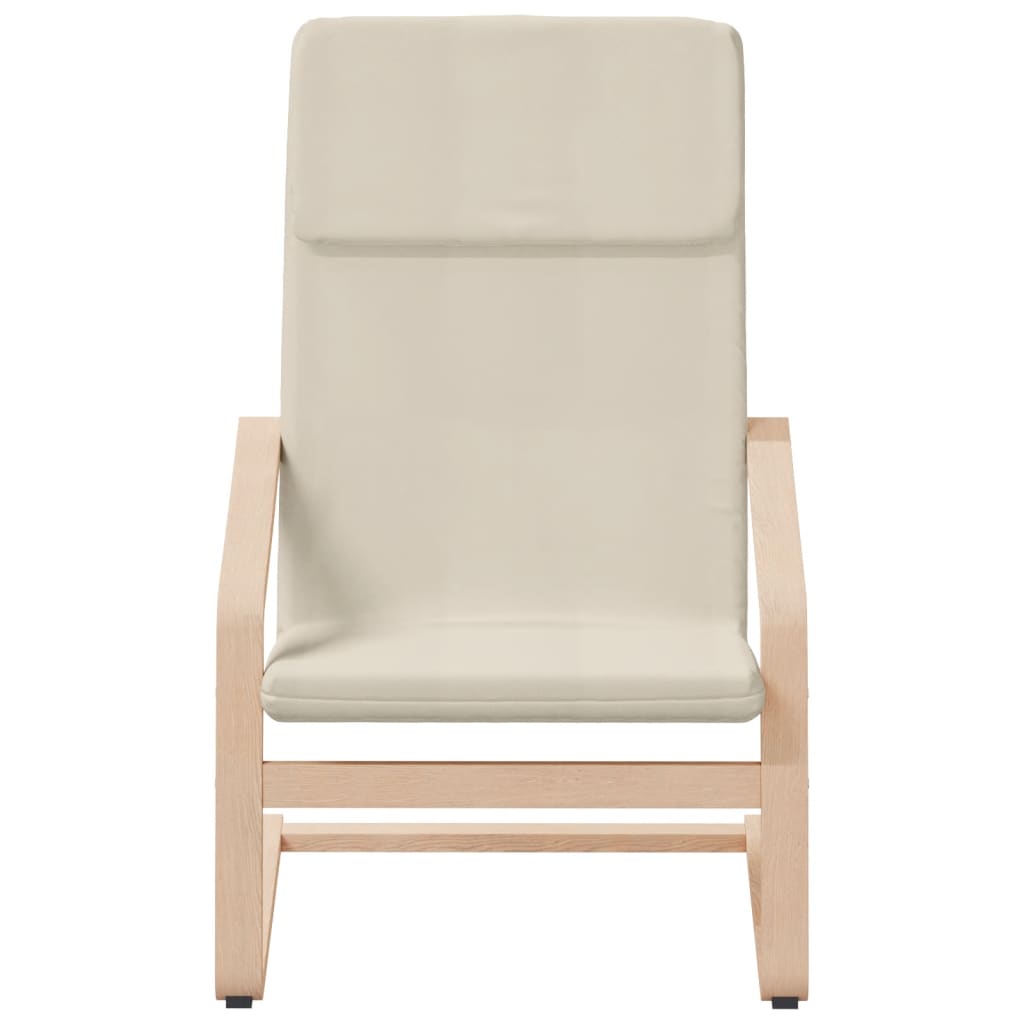 Relaxing Chair Cream Fabric - Newstart Furniture