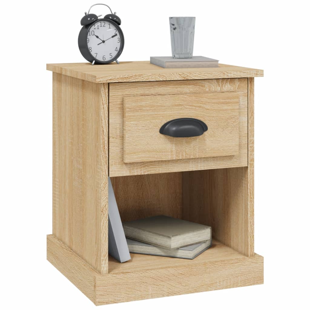 Bedside Cabinet Sonoma Oak 39x39x47.5 cm Engineered Wood - Newstart Furniture