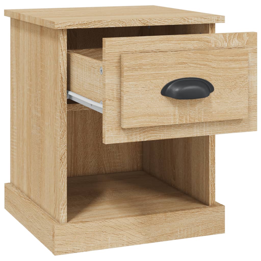 Bedside Cabinet Sonoma Oak 39x39x47.5 cm Engineered Wood - Newstart Furniture