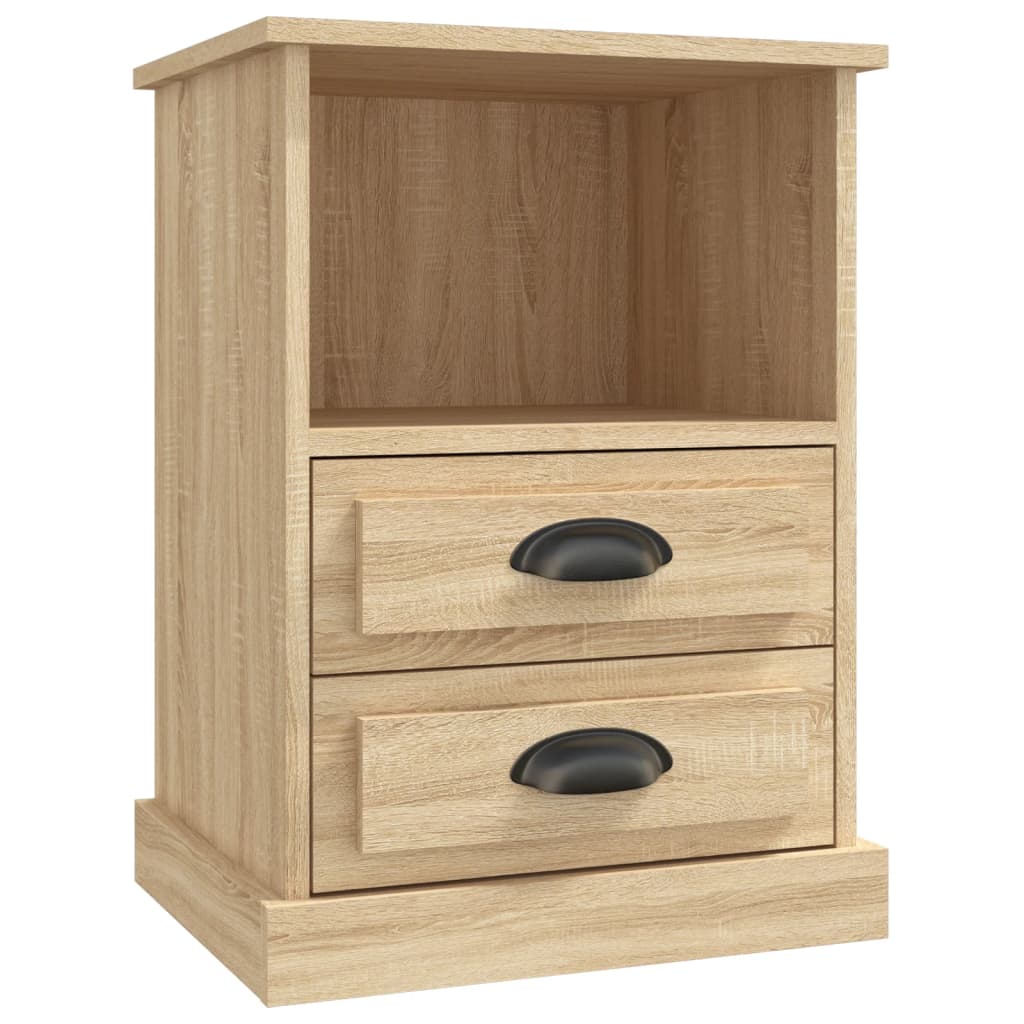 Bedside Cabinet Sonoma Oak 43x36x60 cm - Newstart Furniture