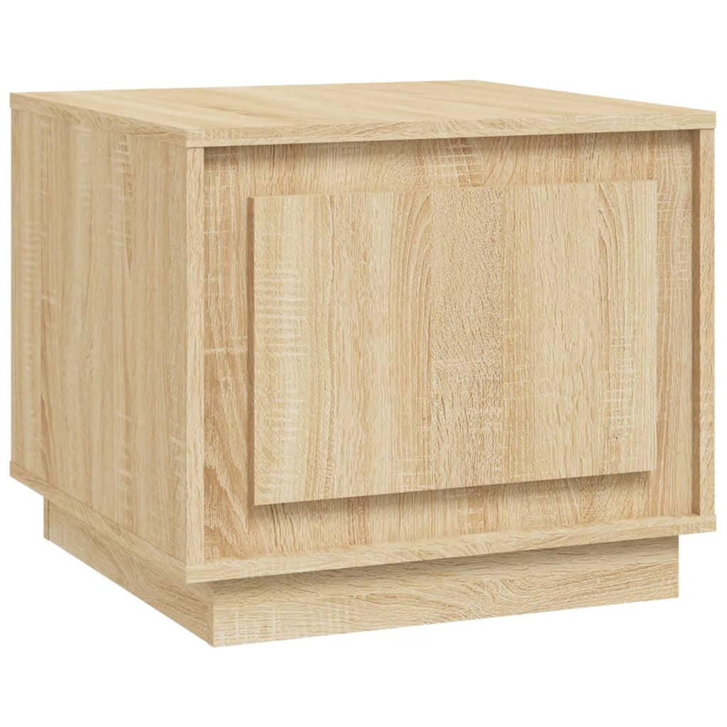 Coffee Table Sonoma Oak 51x50x44 cm Engineered Wood - Newstart Furniture