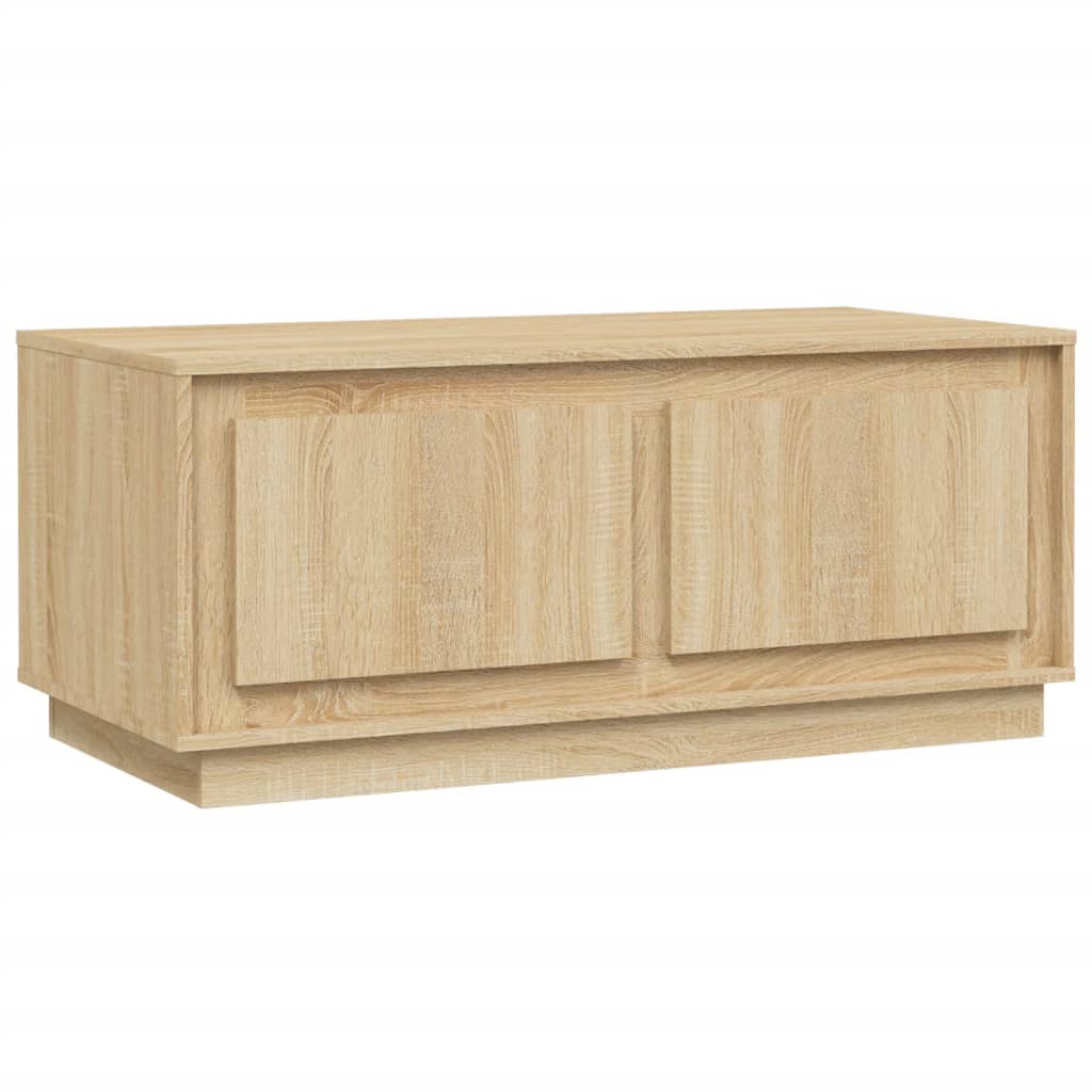 Coffee Table Sonoma Oak 102x50x44 cm Engineered Wood - Newstart Furniture