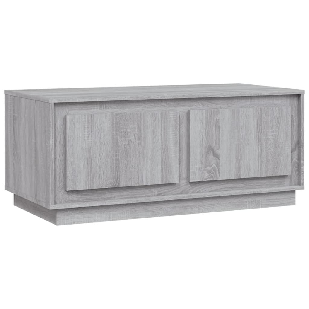 Coffee Table Grey Sonoma 102x50x44 cm Engineered Wood - Newstart Furniture