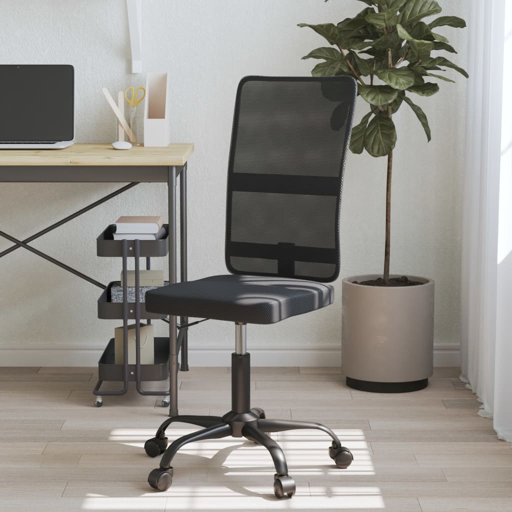 Office Chair Black Mesh Fabric