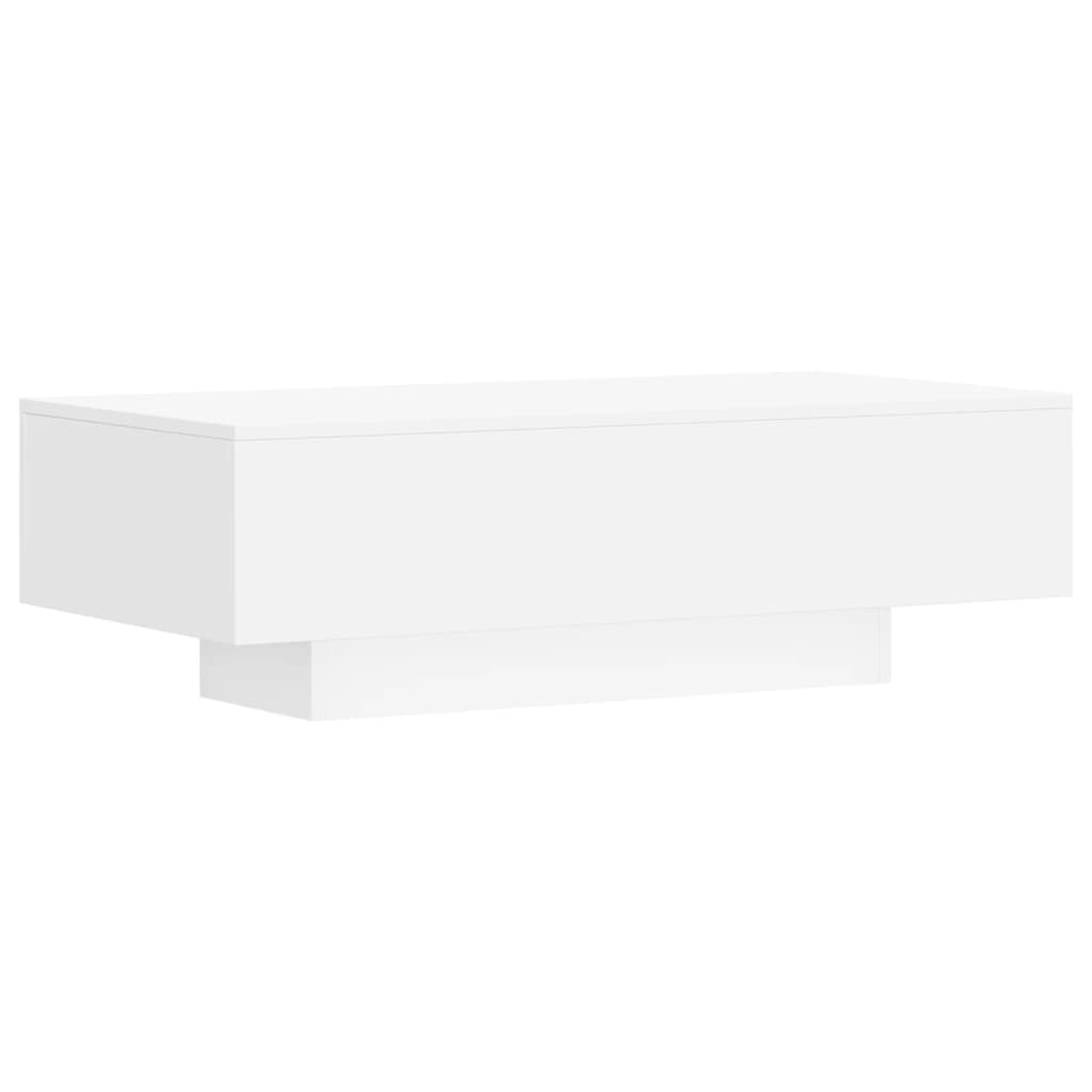 Coffee Table White 100x49.5x31 cm Engineered Wood - Newstart Furniture