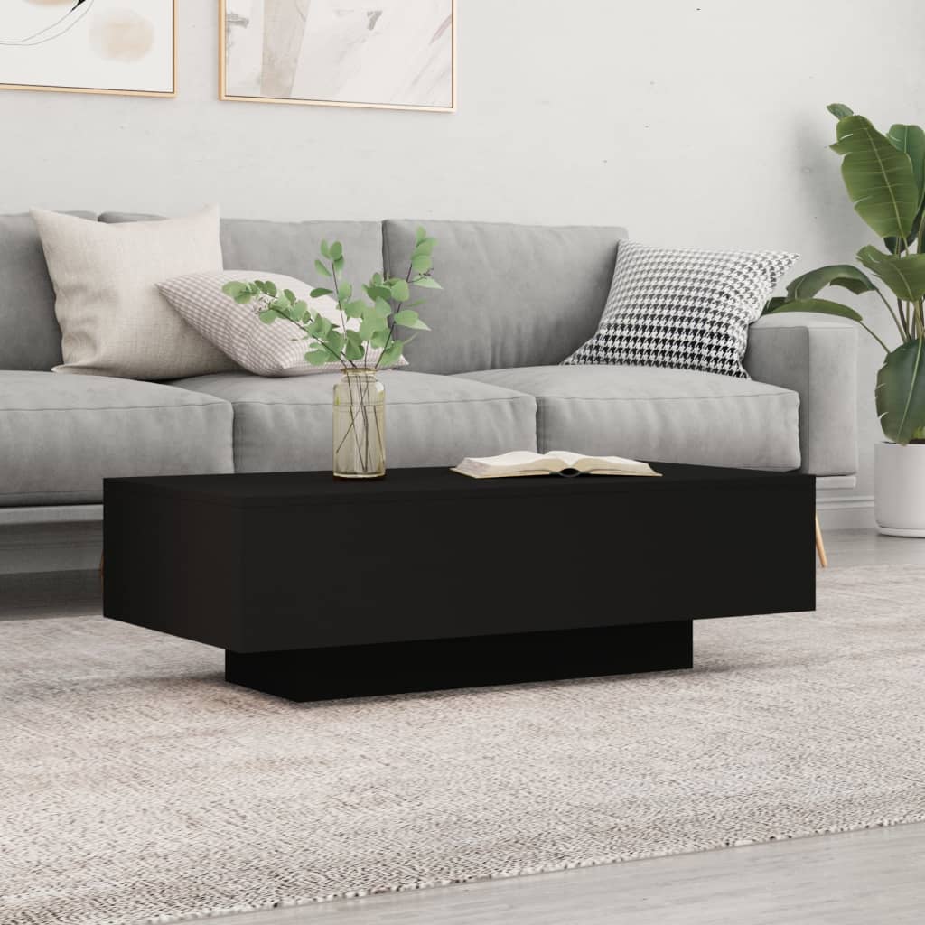 Coffee Table Black 100x49.5x31 cm Engineered Wood - Newstart Furniture