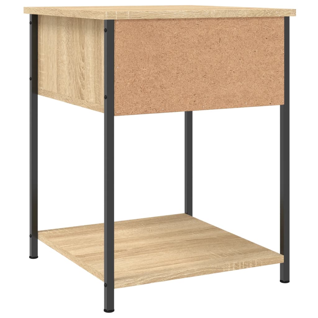 Bedside Table Sonoma Oak 44x45x58 cm Engineered Wood - Newstart Furniture