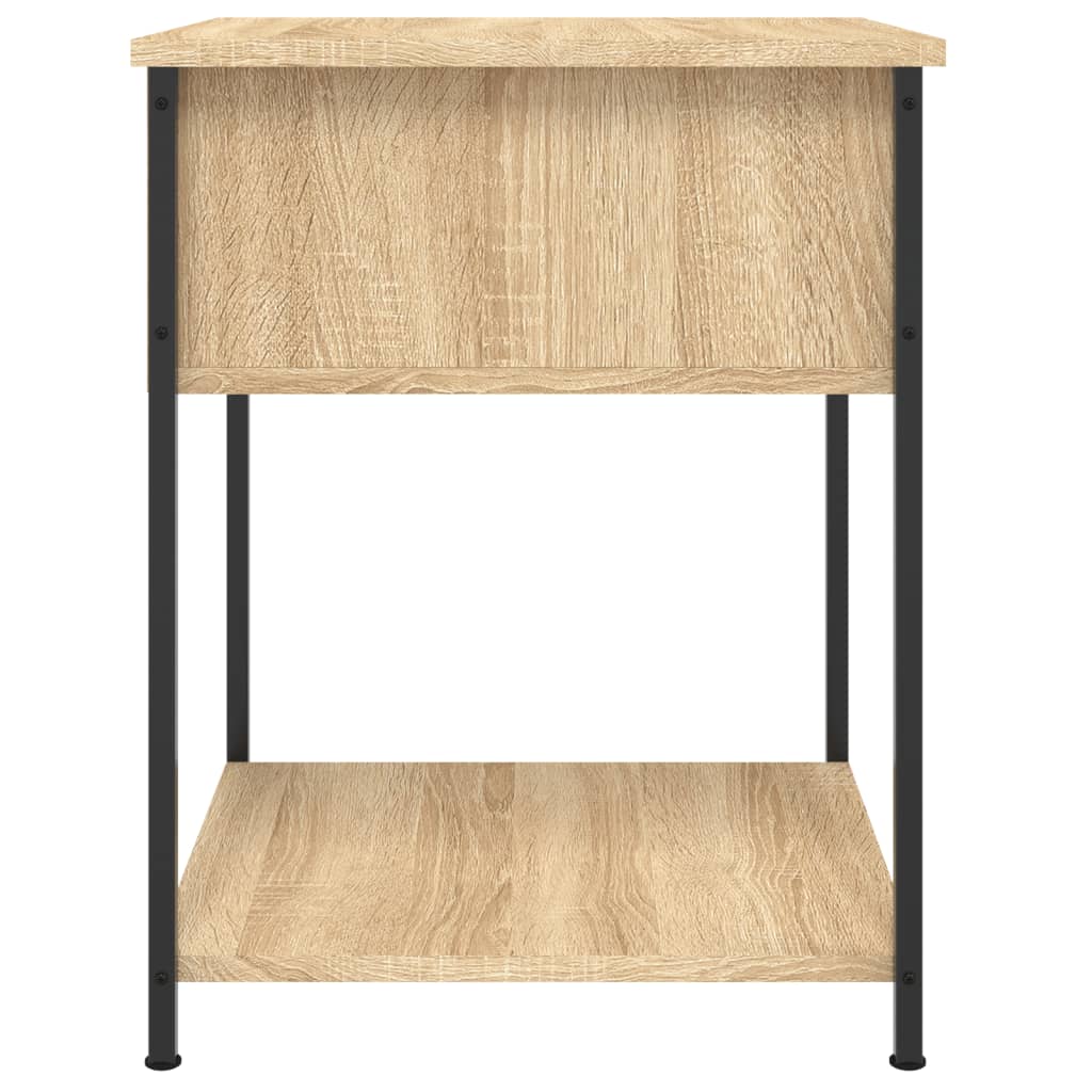 Bedside Tables 2 pcs Sonoma Oak 44x45x58 cm Engineered Wood