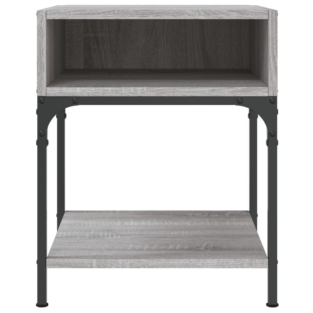 Bedside Tables 2 pcs Grey Sonoma 40x41x50 cm Engineered Wood