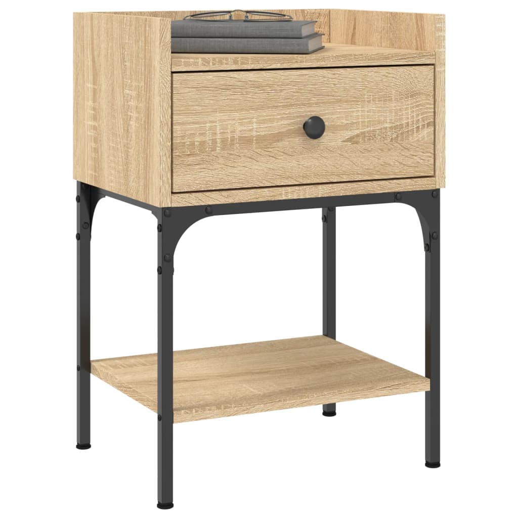 Bedside Tables 2 pcs Sonoma Oak 40.5x31x60 cm Engineered Wood
