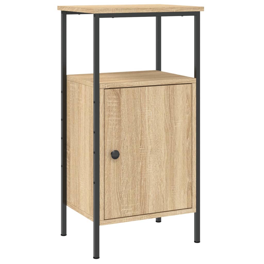 Bedside Cabinets 2 pcs Sonoma Oak 41x31x80 cm Engineered Wood