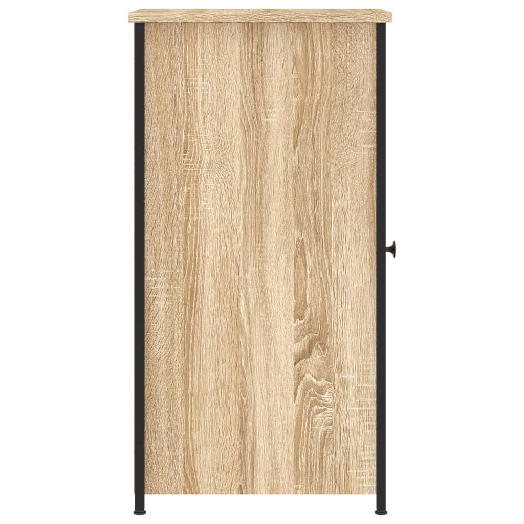 Bedside Cabinet Sonoma Oak 32x42x80 cm Engineered Wood