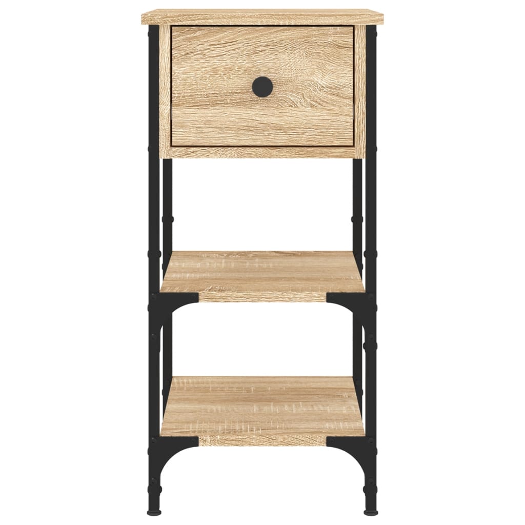 Bedside Cabinets 2 pcs Sonoma Oak 34x36x70 cm Engineered Wood
