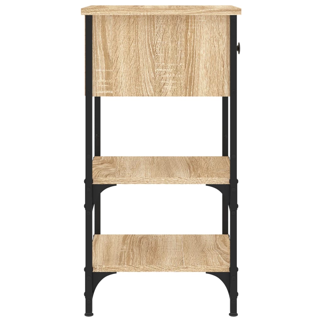 Bedside Cabinets 2 pcs Sonoma Oak 34x36x70 cm Engineered Wood