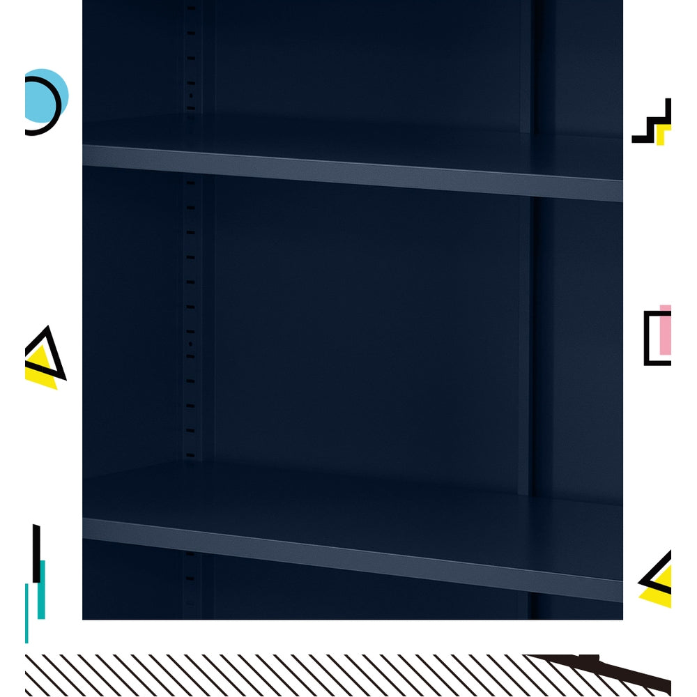 ArtissIn Buffet Sideboard Locker Metal Storage Cabinet - SWEETHEART Blue - Newstart Furniture