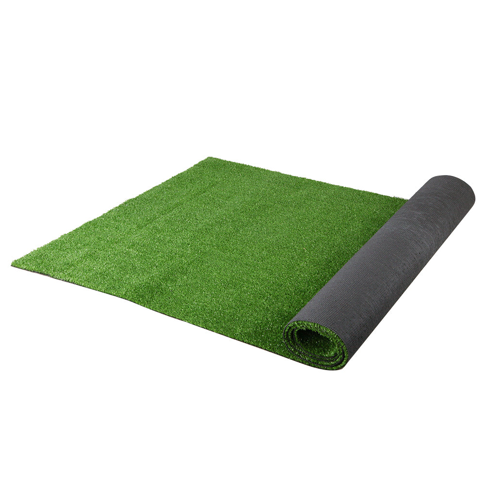 Primeturf Artificial Grass 10mm 2mx10m 20sqm Synthetic Fake Turf Plants Plastic Lawn Olive - Newstart Furniture