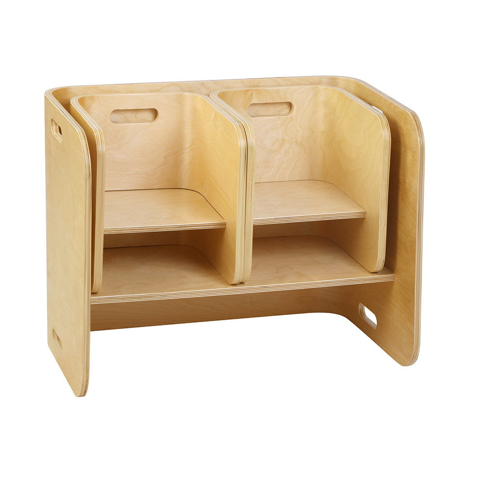 Keezi 3 PC Nordic Kids Table Chair Set Beige Desk Activity Compact Children - Newstart Furniture