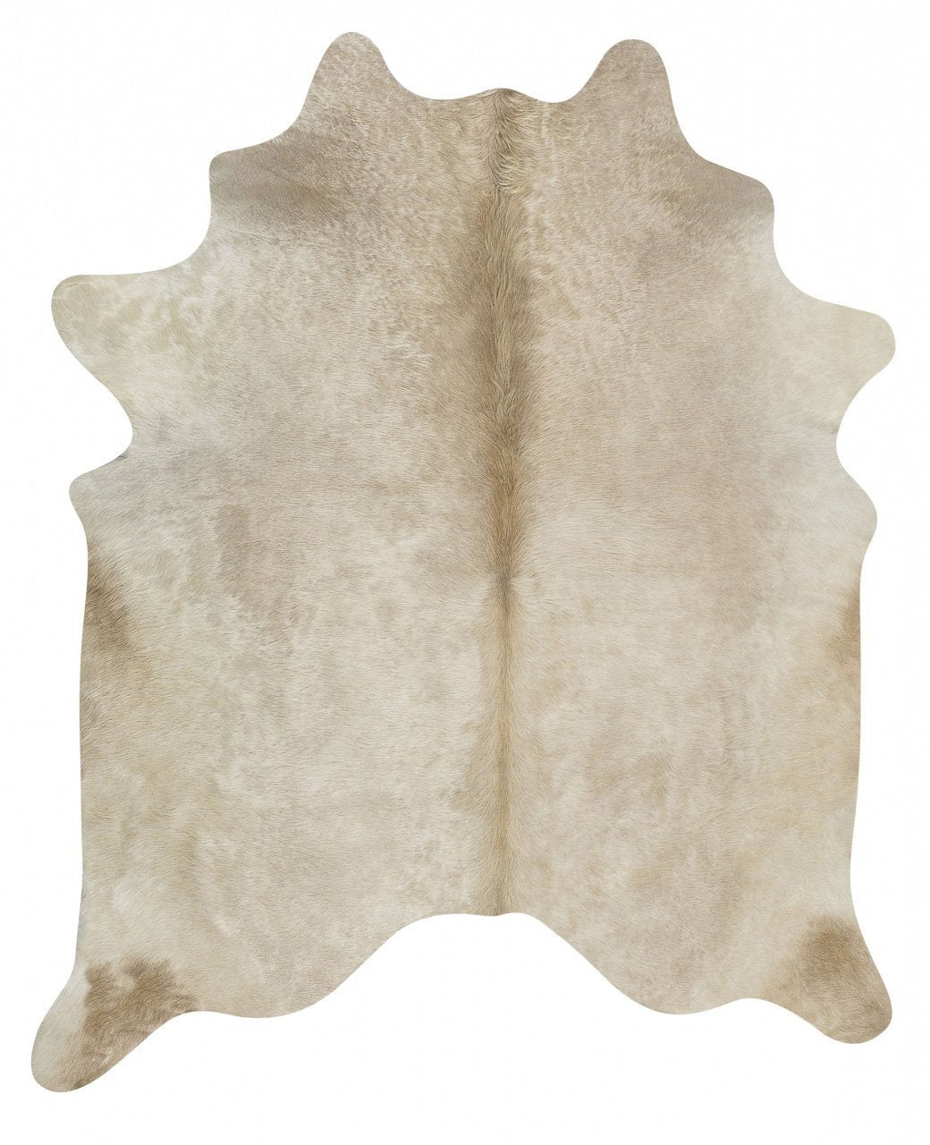 Exquisite Natural Cow Hide Rug Champagne - Newstart Furniture