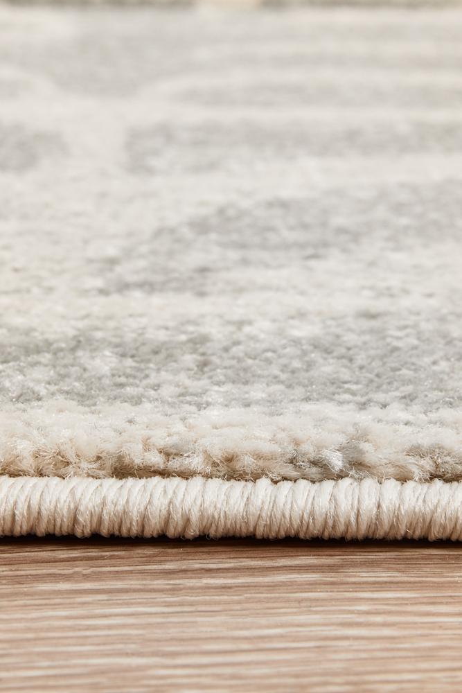 Chrome Savannah Silver Rug - Newstart Furniture