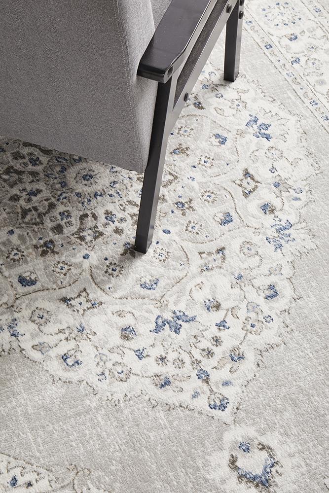 Emotion 77 Silver Floor Rug - Newstart Furniture