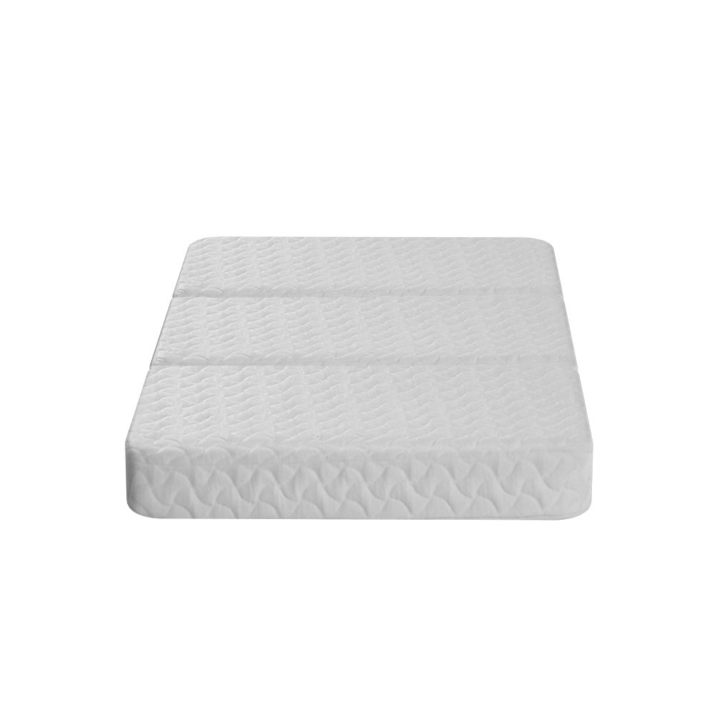 Giselle Foldable Mattress Portacot Foam Mattresses Travel Cot Baby Bamboo Cover - Newstart Furniture