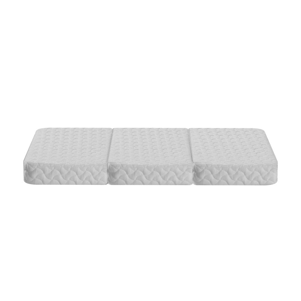 Giselle Foldable Mattress Portacot Foam Mattresses Travel Cot Baby Bamboo Cover - Newstart Furniture