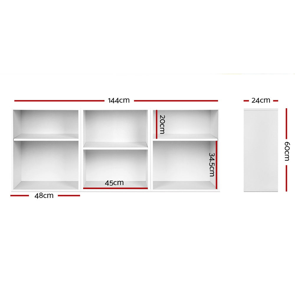 Artiss 3 Piece Storage Shelf - Newstart Furniture