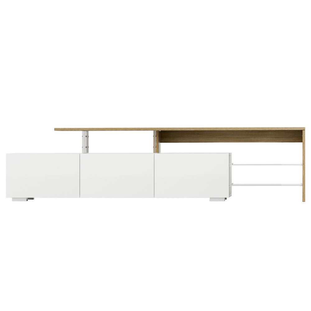 Artiss TV Cabinet Entertainment TV Unit Stand Furniture With Drawers 180cm Wood - Newstart Furniture