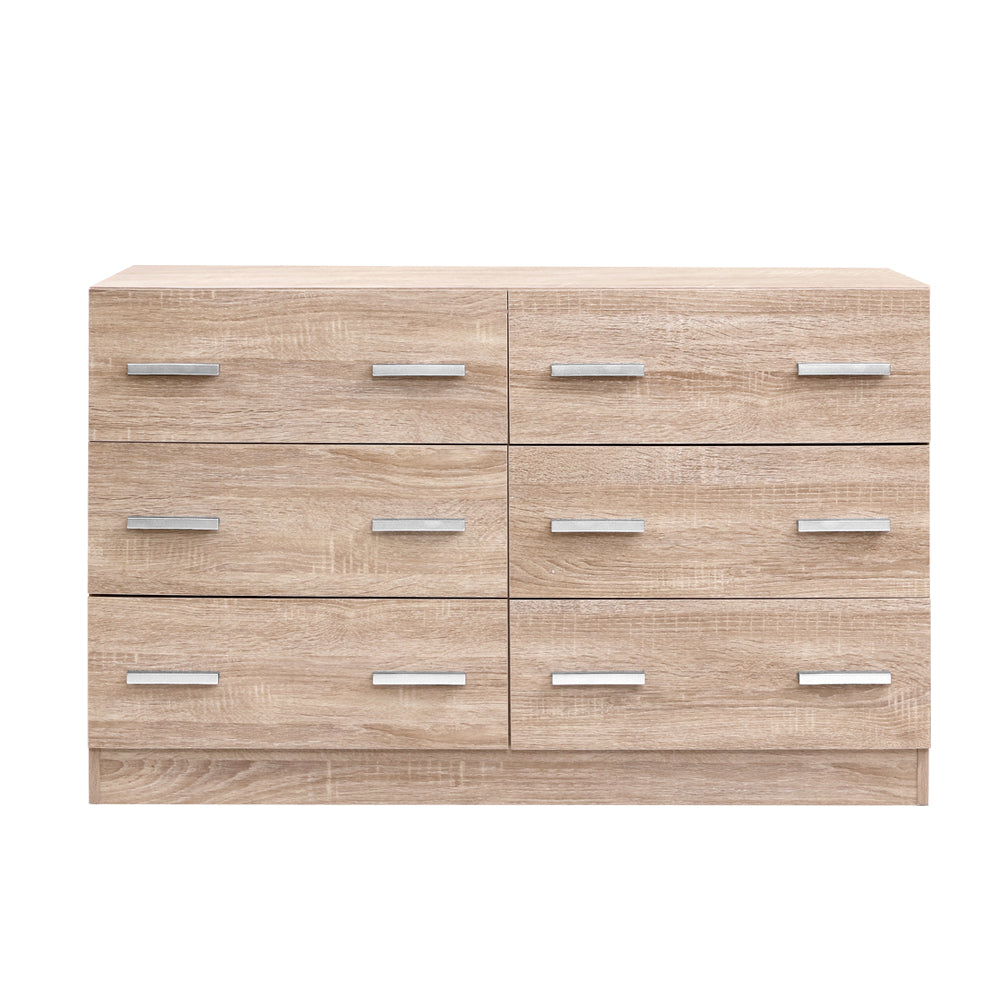 Artiss Chest of Drawers Lowboy Wood - Newstart Furniture