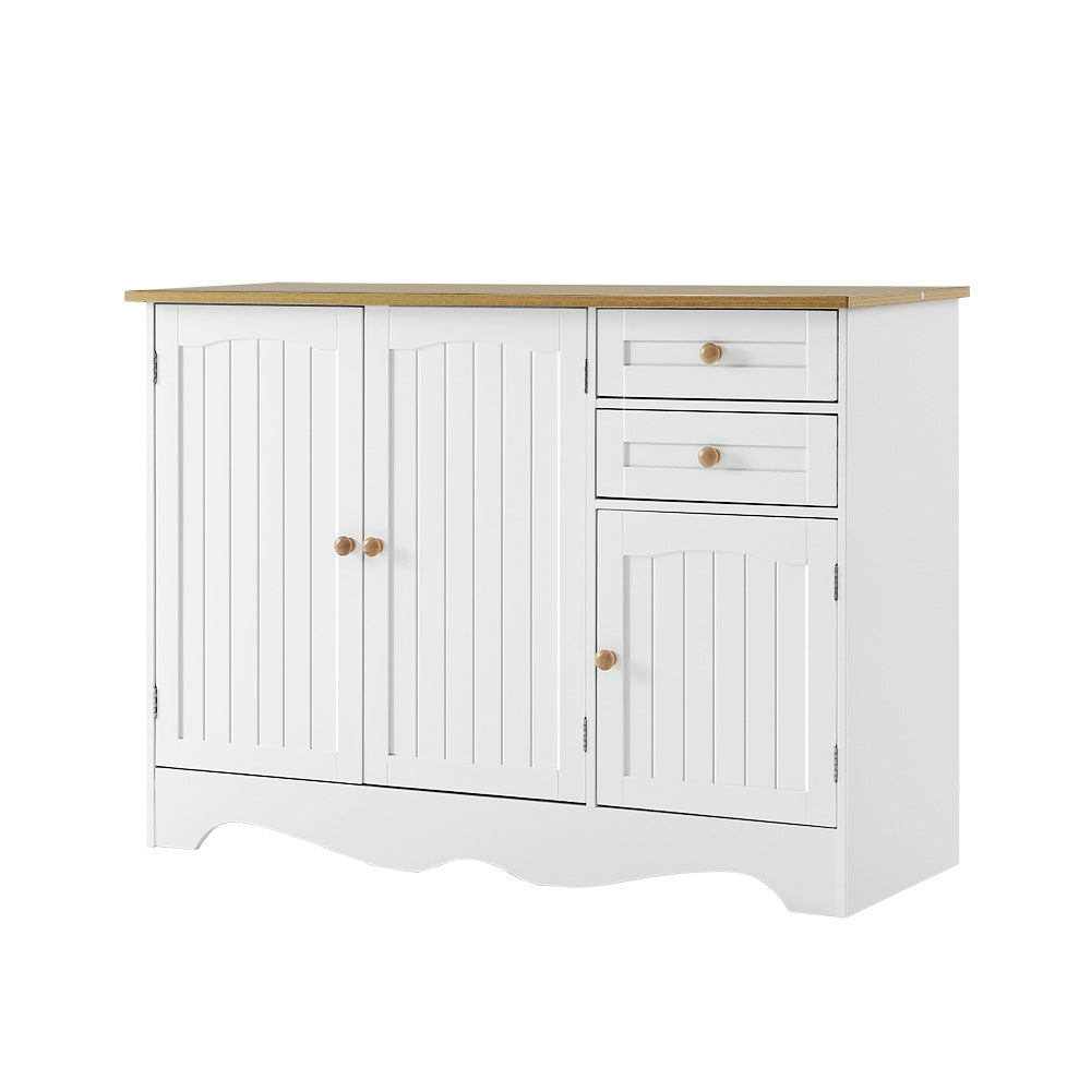 Artiss Buffet Sideboard Storage Cabinet Kitchen Cupboard Drawer Table Hallway - Newstart Furniture