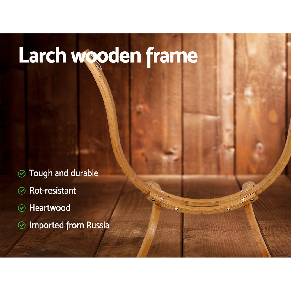 Gardeon Hammock with Wooden Hammock Stand - Newstart Furniture