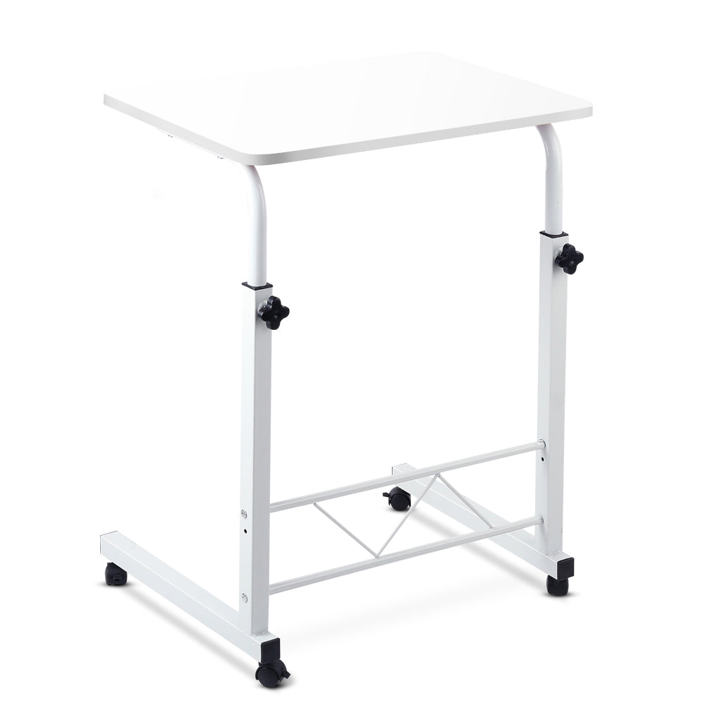 Artiss Laptop Table Desk Portable - White - Newstart Furniture