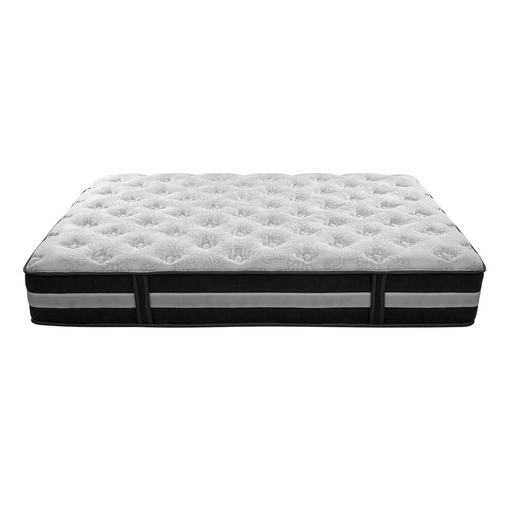 Giselle Bedding Lotus Tight Top Pocket Spring Mattress 30cm Thick – Queen - Newstart Furniture