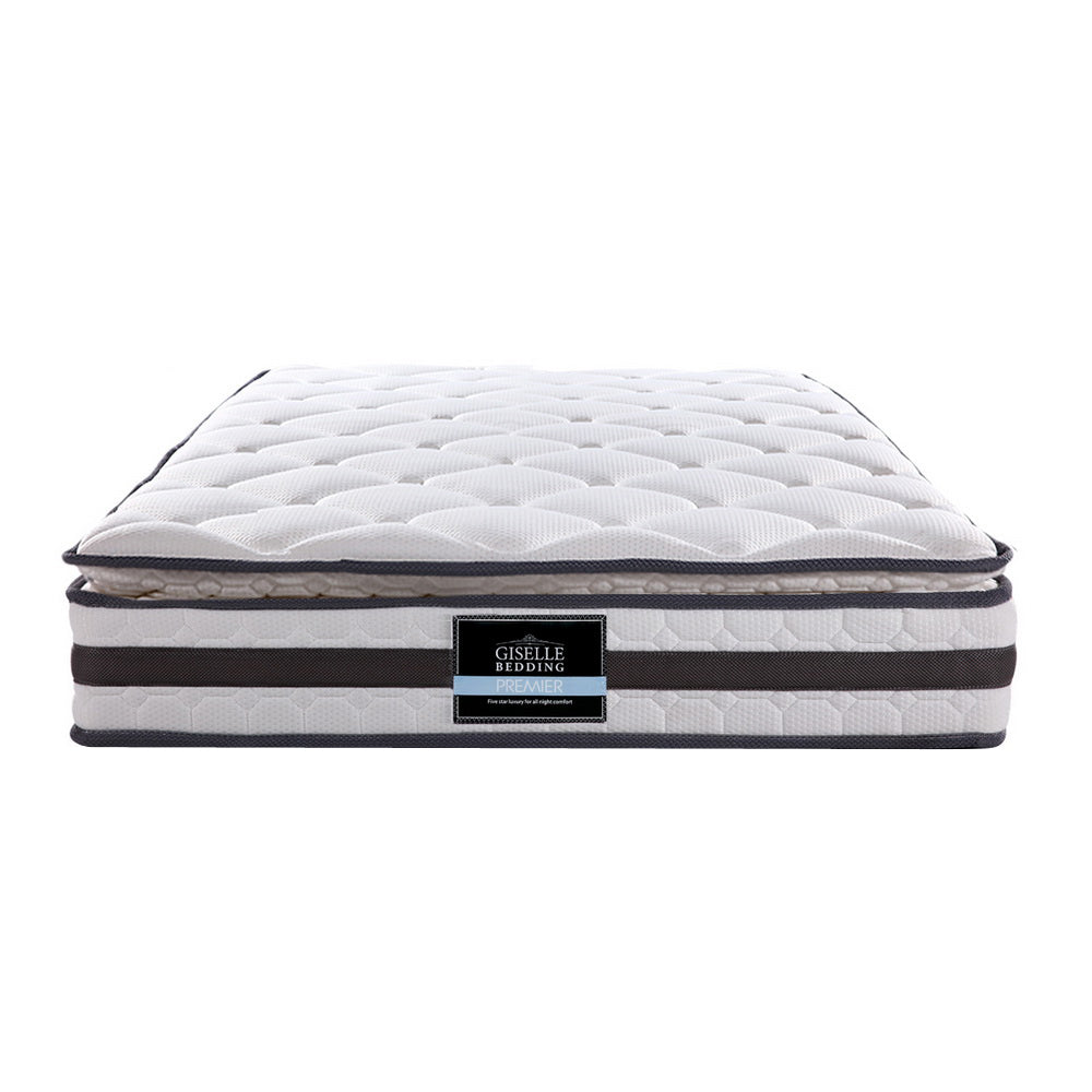 Giselle Bedding Normay Bonnell Spring Mattress 21cm Thick – Single - Newstart Furniture