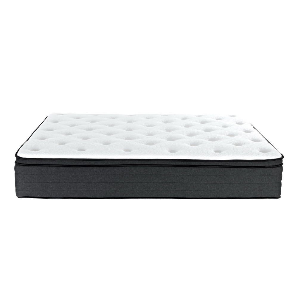 Giselle Bedding Eve Euro Top Pocket Spring Mattress 34cm Thick – Double - Newstart Furniture