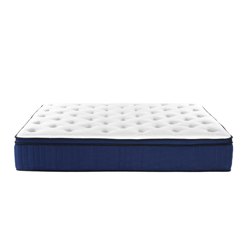 Giselle Bedding Franky Euro Top Cool Gel Pocket Spring Mattress 34cm Thick – Double - Newstart Furniture