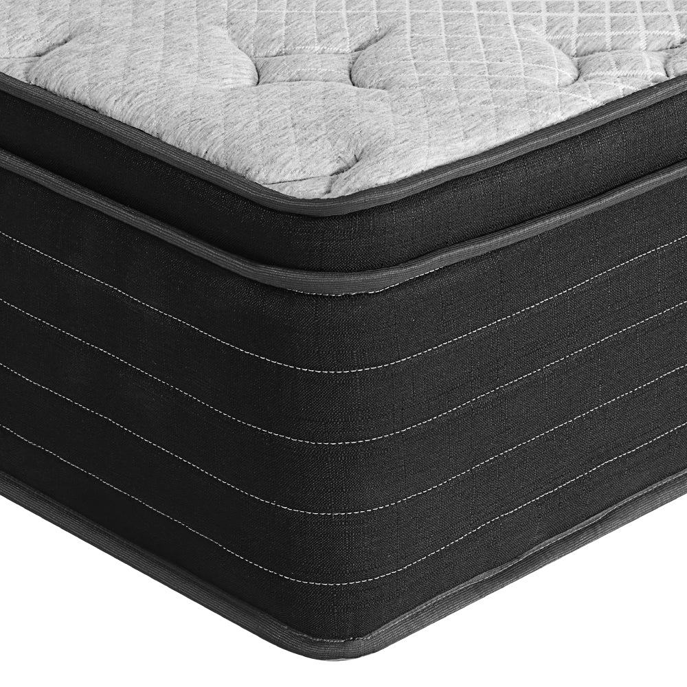 Giselle Bedding Mattress Extra Firm Double Pocket Spring Foam Super Firm 32cm - Newstart Furniture