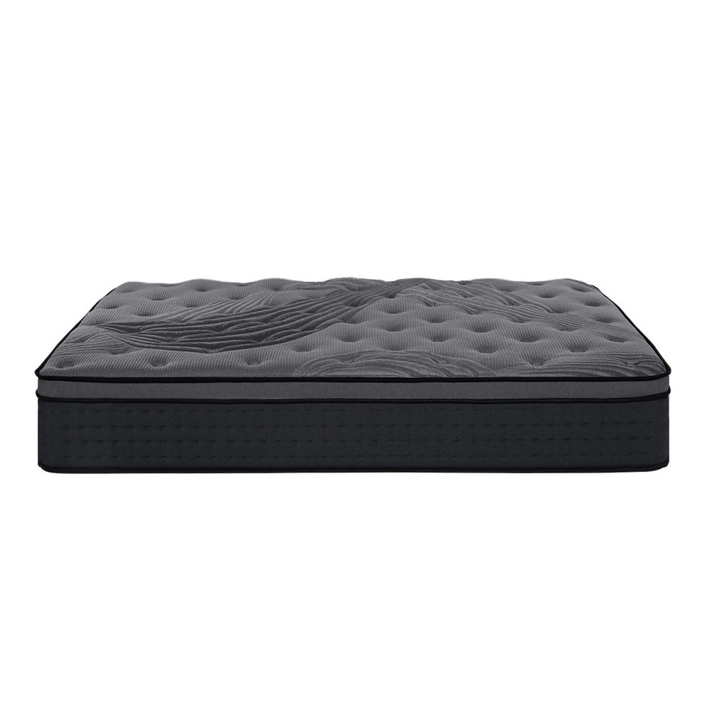 Giselle Bedding Alanya Euro Top Pocket Spring Mattress 34cm Thick – Single - Newstart Furniture