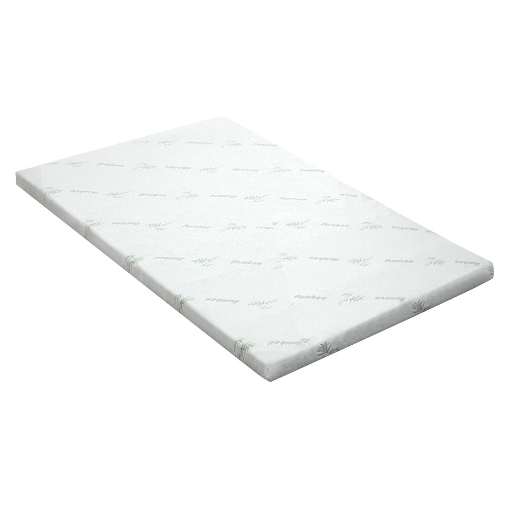 Giselle Mattress Topper w/Bamboo Cover 5cm Single