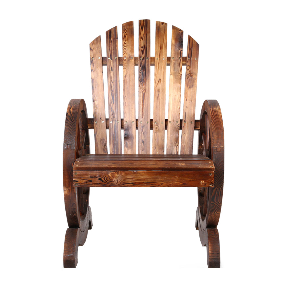 Gardeon Wooden Wagon Chair Outdoor - Newstart Furniture