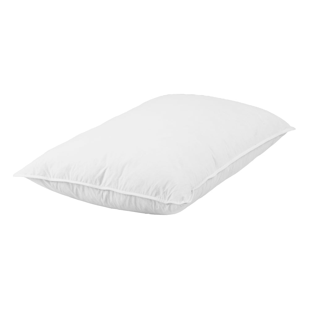 Giselle Bedding Set of 2 Goose Feather and Down Pillow - White - Newstart Furniture