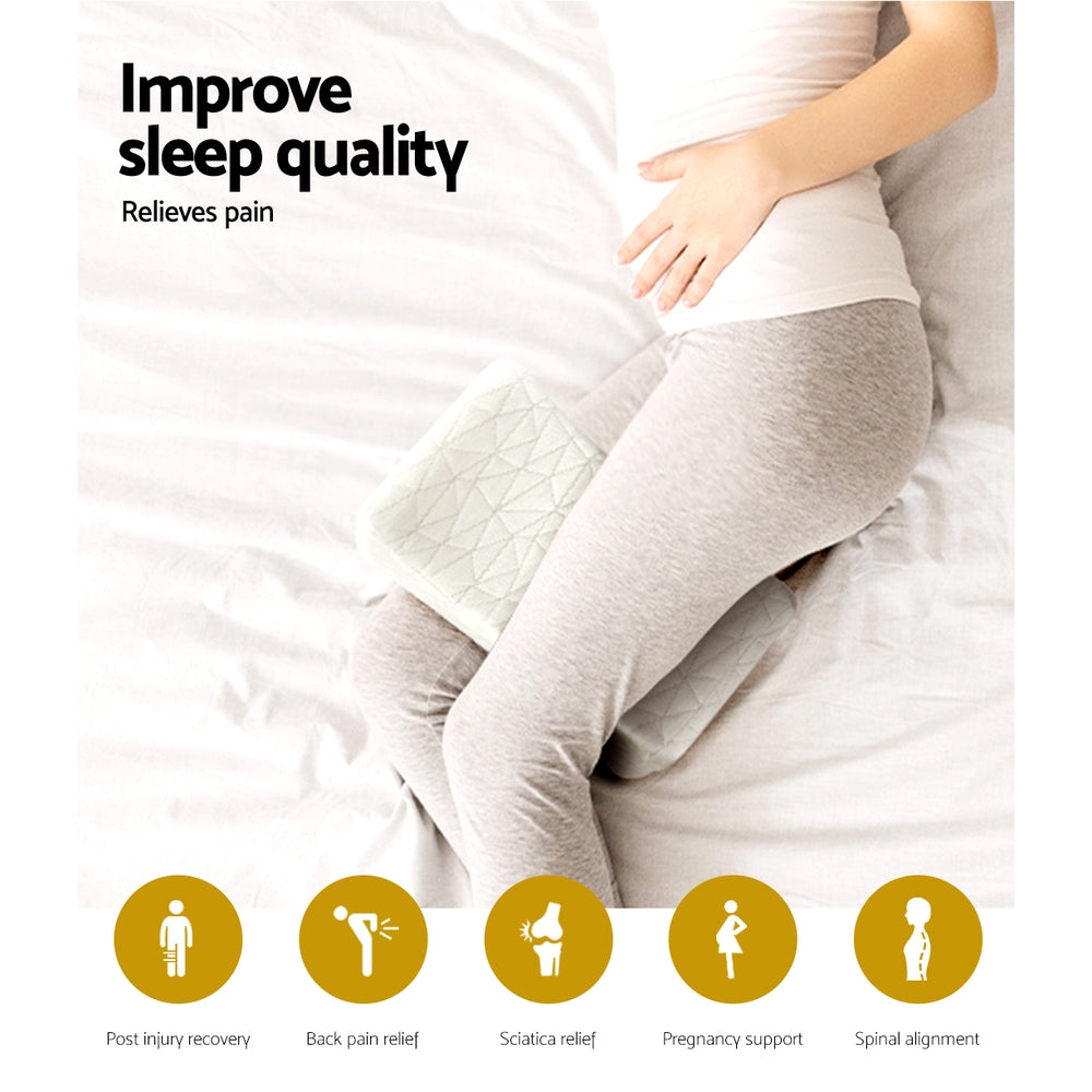 Giselle Bedding Memory Foam Pillow Cushion Neck Support Knee Leg Pillows Soft - Newstart Furniture