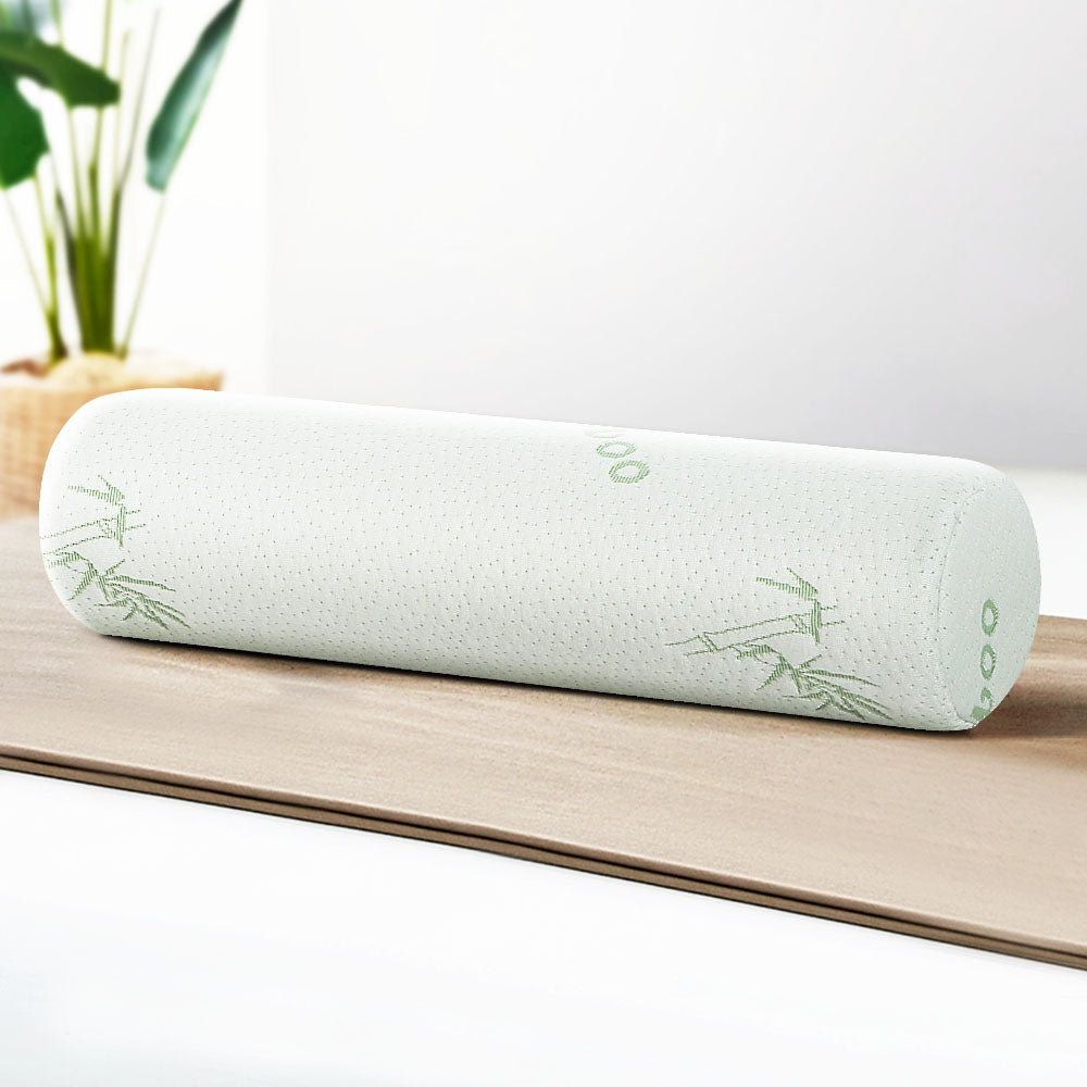 Giselle Bedding Memory Foam Pillow Bamboo Pillows Cushion Neck Support Cover - Newstart Furniture